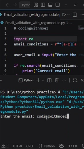 Regix module in python #python #regixmodule #coding