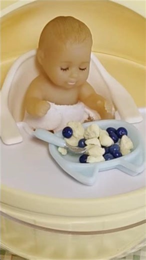 Miniverse Baby Food for Silicone Baby #babydoll #miniature