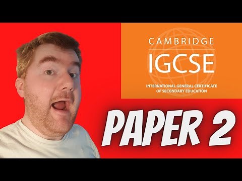 How To Pass Your IGCSE 0607 Maths Paper 2: 3 Easy Tips