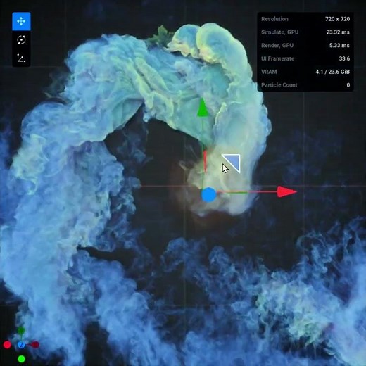 painting with fluid - EmberGen