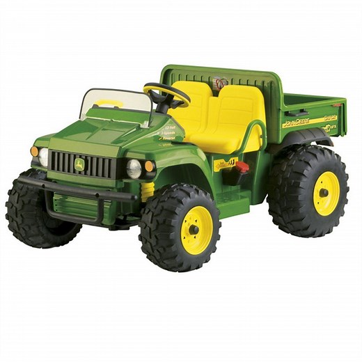 John Deere HPX Gator 12v Ride On Toy Tractor Green - Tuckwells