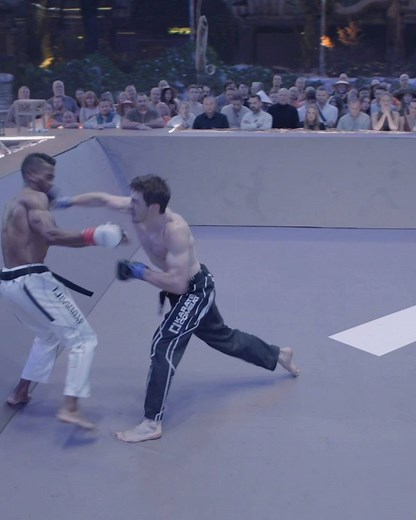 1.9M views · 641 shares | FREE FIGHT!  Myrza-Bek Tebuev earned his Gold Belt shot with THIS performance during Season 2! #KarateCombat | Karate Combat | Facebook