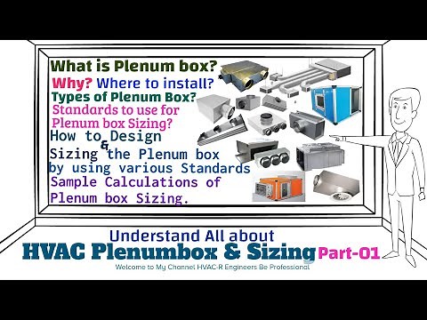 How to Calculate Size of the Plenum box