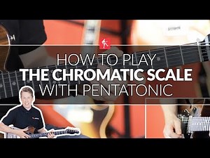 How To Play The Chromatic Scale With The Pentatonic - Guitar Lesson
