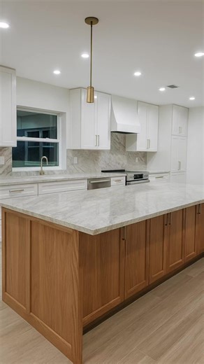 Modern kitchen designed with premium materials and custom cabinetry....