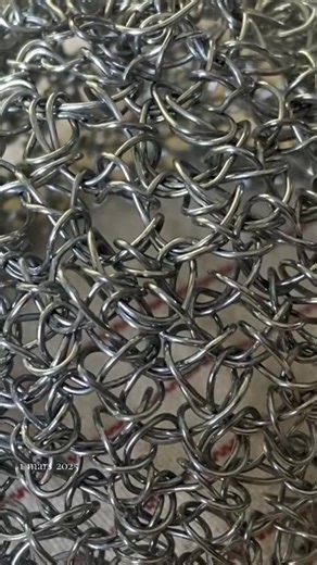 Crochet metal #crochet #crochetersoftiktok #metalcrochet