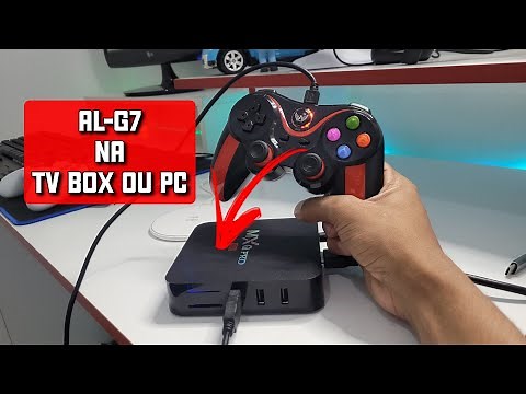 Como conectar o controle Altomex AL-G7 no PC ou TV BOX, forma fácil e rápida!!