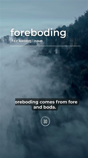 Forebode: What you feel before you understand