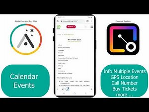 Adalo to external - Calendar events