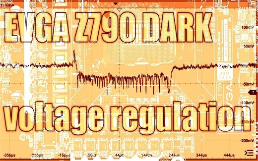 EVGA Z790 DARK电压控制和LLC测试【Actually Hardcore Overclocking】