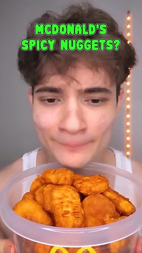 Worlds Spiciest Mcdoanlds Chicken Nuggets!? 🥵 #spicy #challenge #foodchallenge | Spizee