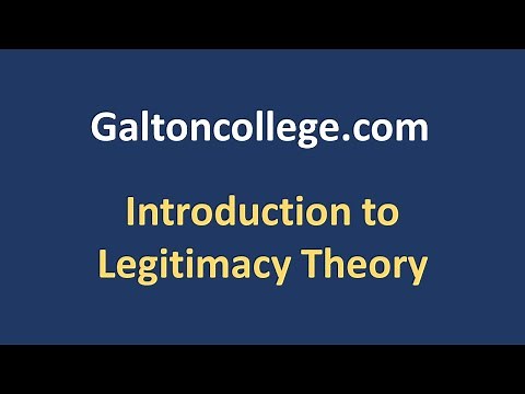Introduction to Legitimacy Theory