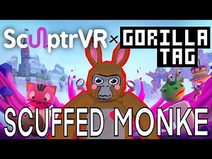SCULPTING my Gorilla in VR (SculptrVR, Oculus Quest 2)