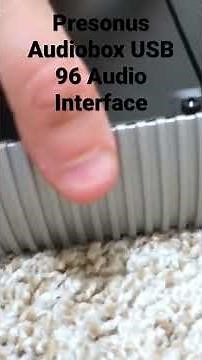 Presonus Audiobox USB 96 Audio Interface #short #microphone #audio _#interface #homestudio #mic