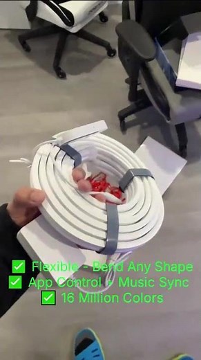 This $74 Govee Light Transformed My Gaming Room! 😱 RGBIC Neon Rope
