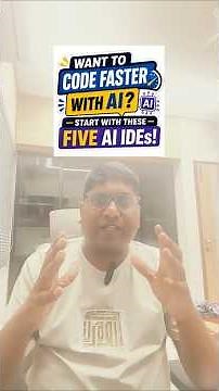 Want to Code Faster with AI? Start with these five AI IDEs