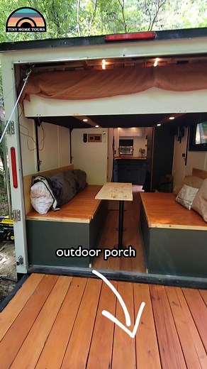 372K views · 3.6K reactions | Could You See Yourself Living in This Cargo Trailer? | Tiny Home Tours | Facebook
