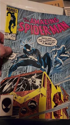 marvel spider man 1984 #vintage #comics #comicbooks #oops #subscribe #shorts
