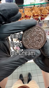 51K views · 284 reactions | Mini Oreo Ice Cream Sandwich | Dylan Lemay | Facebook