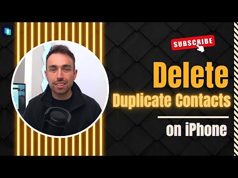 How to Delete Duplicate Contacts on iPhone?