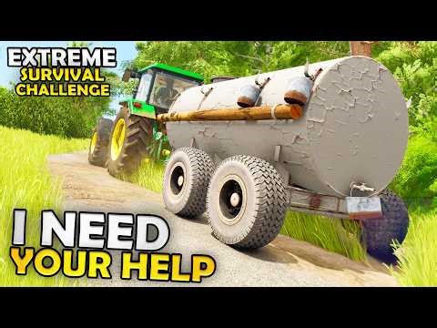 THE GOATS NEED WATER BUT THERE'S A PROBLEM! - EXTREME Survival Challenge | Episode 45