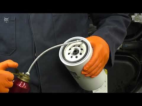 How to Replace R-Series Fuel Filters | Tier 4 Bobcat Engines | How-To
