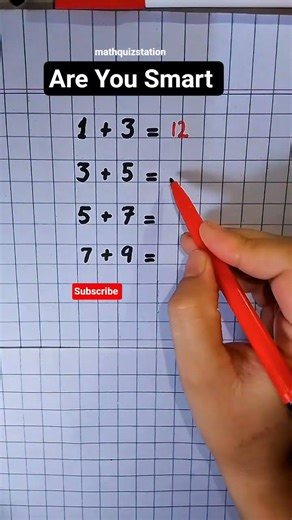 Only 1% Can Solve This Pattern Puzzle 🤯 | Hidden Math Logic Challenge #maths #mathstricks #education