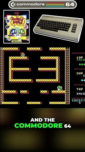 Bubble Bobble Commodore 64 Cooperative Magic! #ogduffy #retrogaming #commodore64