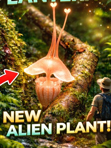Fairy Lantern Alien Plant? #new #rare #newtrend #wow #alightmotion #alien #ali #2026 #latest #worldseries #amazing #animals #amazing #legends #rare