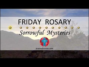 Friday Rosary • Sorrowful Mysteries of the Rosary 💜 Friday, May 8, 2026 VIRTUAL ROSARY