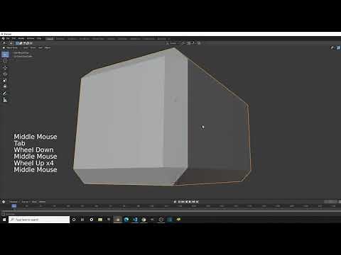 How To Make Thor's Hammer in Blender (Part 1/3)