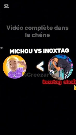 inox clash michou ! 😱 #clash #fr #inoxtag #youtuber