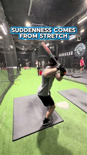 A quick launch is built before the swing ever starts.
