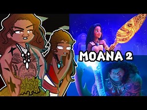 MOANA reacts to their future 🌊⛵️ MOANA 2 reacts to TikTok