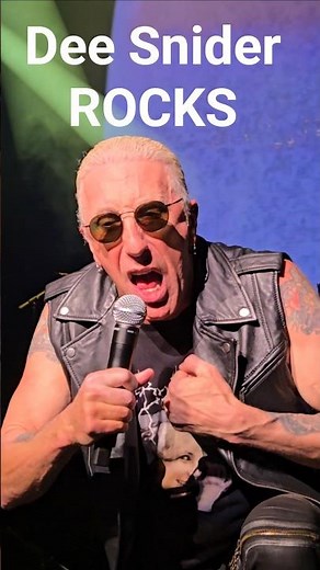 Watch legendary Twisted Sister frontman Dee Snider rock the stage Hard Rock Live in Orlando, Florida