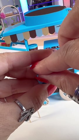 Teeny Tinies Barista Cart #mini #cafe #asmr