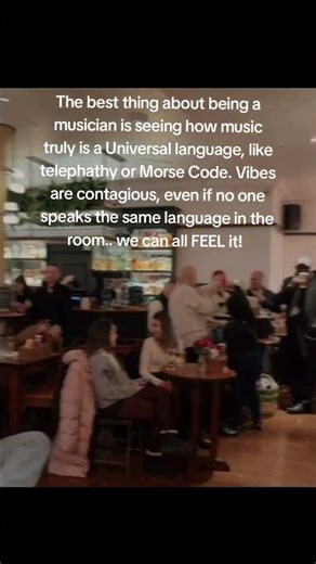 Music is a Universal language like Morse Code.