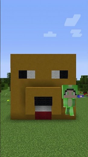Cómo CONSTRUIR la CABEZA de MIKECRACK en MINECRAFT? 😂😲 #Shorts
