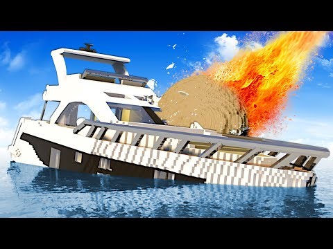 METEOR SINKS SHIP! (Teardown)