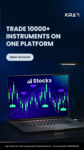 Trade 10,000+ Instruments on One Platform | Start with KIRA in 3 Quick Steps