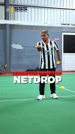 SSS Multisports Hub | Basics of the Net Drop—one of the most delicate yet deadly shots in your arsenal. Whether you’re countering a short serve or looking to... | Instagram