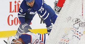 Leafs’ Ryan Reaves suspended five games for hit on Oilers’ Darnell Nurse