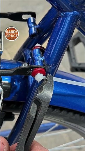 Loose Rack? Bicycle Hack with Zip Ties and Washers! #bike