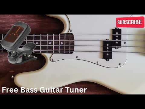 Free Online Bass Guitar Tuner – Standard E A D G
