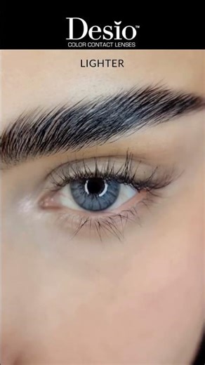 Lighter | Grey Colored Contacts | Desio Color Contact Lenses