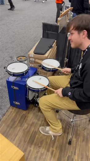 The Toca Kickboxx Pro at PASIC 2025! Stop by our booth #1103 and try our instruments. #tocapercussion #somosfamilia #pasic2025 #drumsforeveryone #justplay | Toca Percussion