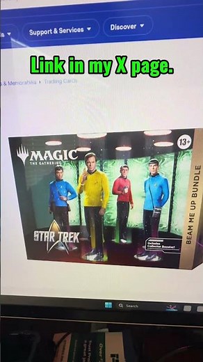 MTG Star Trek Pre order is up at BestBuy right now