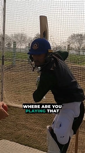 Gio Colussi | Batting Performance Specialist on Instagram: "This clip is a practical example of what I was talking about in my open letter and recent Reel. Here I’m working with Abdullah Shafique on a simple principle: Covering the line on and just outside the line of your outside eye by moving back and across instead of straight back, which is what he was doing. It works on true surfaces and in white ball cricket but you'll get exposed against a moving ball. When you get behind the ball and cov