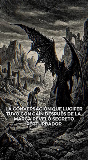 la conversación que Lucifer tuvo con Caín después de la marca reveló secreto perturbador #dios #jesus #biblia #religion #lucifer