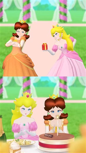 7.6K views · 1K reactions | Princess Peach勺 and Princess Daisy李...
